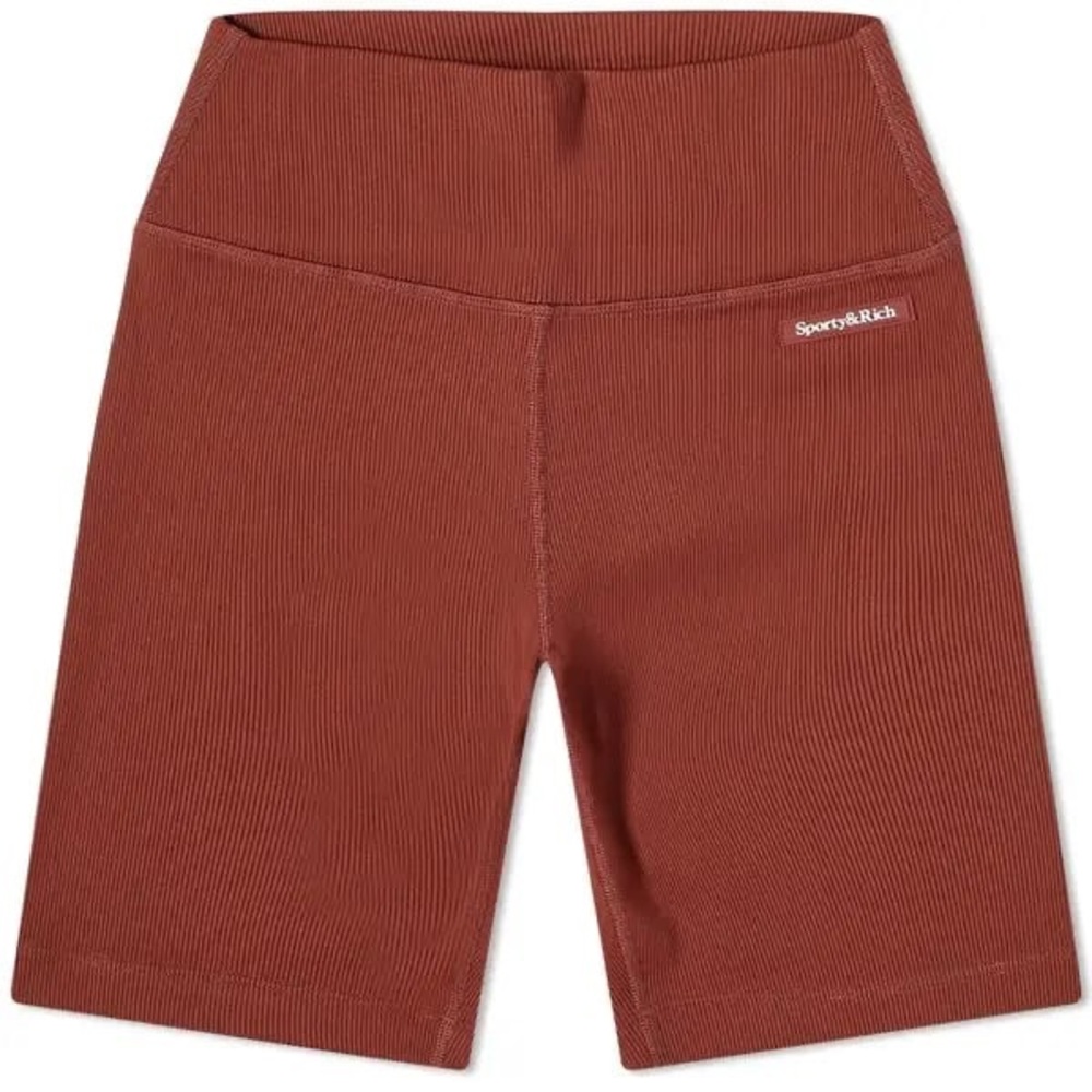 Sporty & Rich Women's Rust Bike Shorts